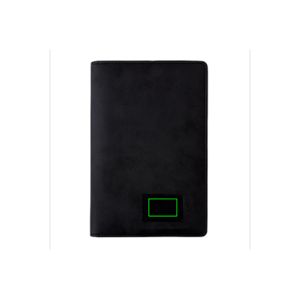 oplichtend notitieboekje met logo